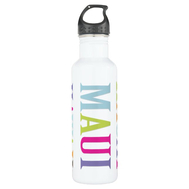 PixDezines kauai, maui, hawaii 710 Ml Water Bottle (Front)