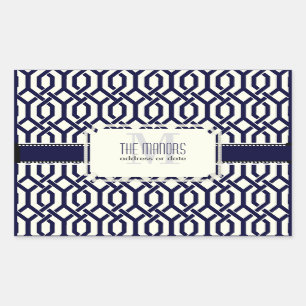 PixDezines kew trellis/DIY colours Rectangular Sticker