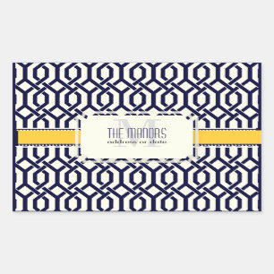 PixDezines kew trellis/DIY colours Rectangular Sticker