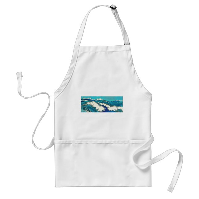 PixDezines konen uehara ocean waves, 上原 Standard Apron (Front)