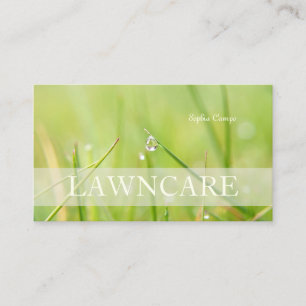 PixDezines lawn care/gardener/DIY fonts Business Card