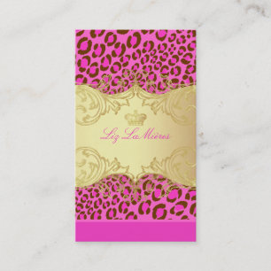 PixDezines Leopard spots / business cards