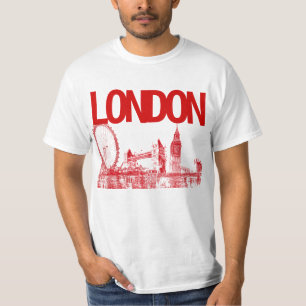 PixDezines london/citiscape/sketched T-Shirt