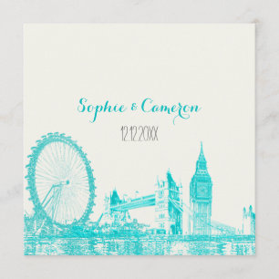 PixDezines london/DIY background colour Invitation