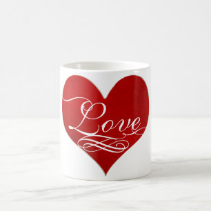 PixDezines Love/Heart/DIY background Coffee Mug