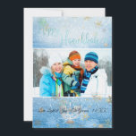 PixDezines Love Light Hannukkah/snow Bokeh Holiday Card<br><div class="desc">Pixdezines love and light for Hanukkah blessings cards,  real snow bokeh background,  snowflakes in faux gold and silver,  Happy Hanukkah in fun modern script font.  DIY background colour,  trim,  fonts,  and fonts' colours.

Copyright © 2008-2018 PixDezines™.  All rights reserved.</div>