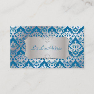 PixDezines loyalty reward/sabine damask Card