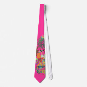 PixDezines Mai Tai, Luau at the beach/diy colour Tie
