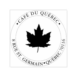 PixDezines Maple Leaf Self-inking Stamp