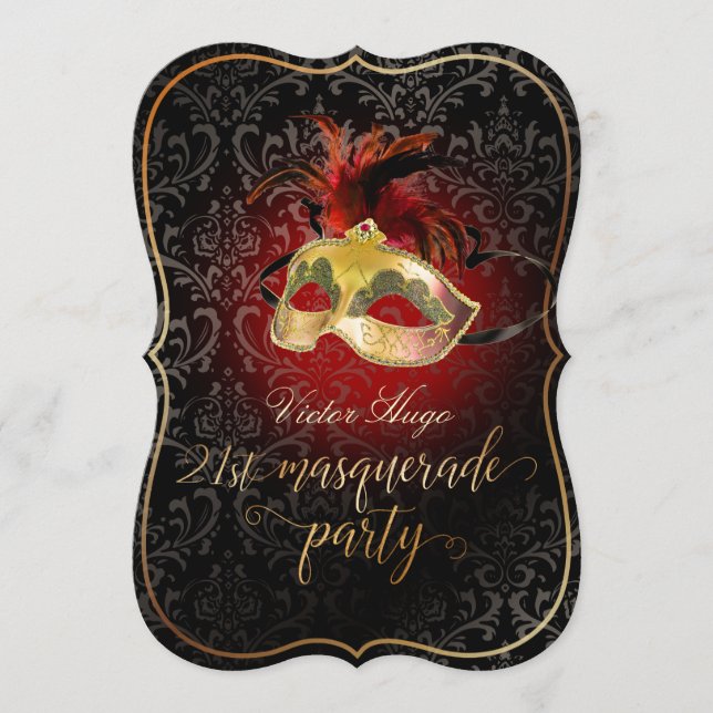 PixDezines Masquerade Menu/DIY background colour Menu (Front)