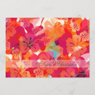 PixDezines Maui Hibiscus Invitation