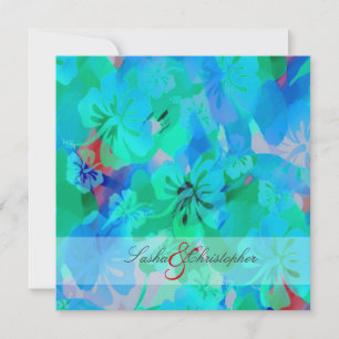 PixDezines Maui Hibiscus Invitation