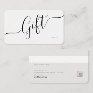 PixDezines Minimalist E Gift Card