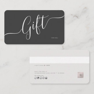 PixDezines Minimalist E Gift Card