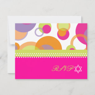 PixDezines Mod Bubbles RSVP to Bat  Mitvah