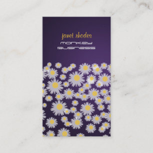PixDezines mod daisies/diy background Business Card