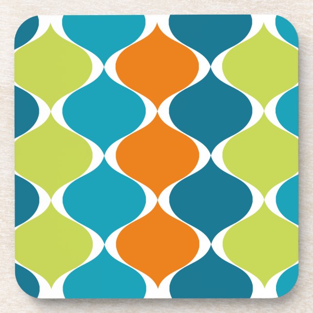 PixDezines mod ogee/diy background colour Coaster (Front)