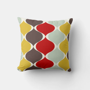 PixDezines mod ogee DIY background colour Cushion