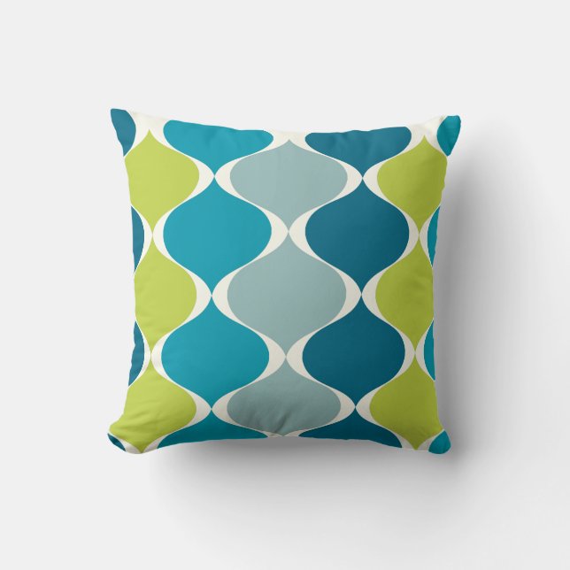 PixDezines mod ogee DIY background colour Cushion (Front)