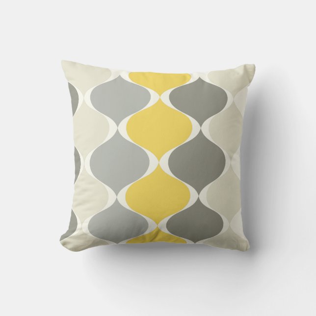 PixDezines mod ogee DIY background colour Cushion (Front)