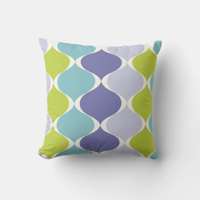 PixDezines mod ogee DIY background colour Cushion (Front)