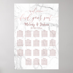 PixDezines Modern Calligraphy Font, Seating Chart