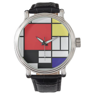 PixDezines Mondrian Art Watch