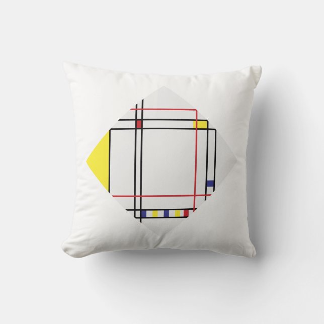 PixDezines Mondrian Arts/diy background Cushion (Front)