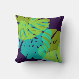 PixDezines monstera/diy background Cushion