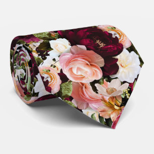 PixDezines Moody Fresh Flowers DIY Background Tie
