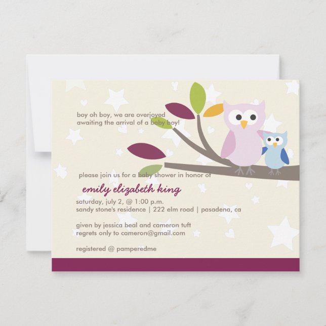 PixDezines Mummy+baby for a shower Invitation (Front)