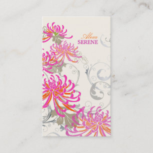 PixDezines mums+swirls/diy colours Business Card