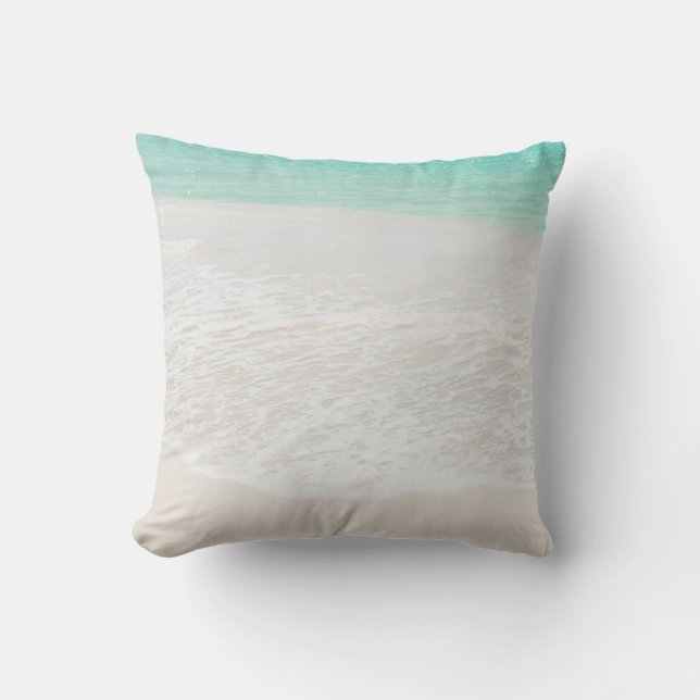 PixDezines on the beach Cushion (Front)