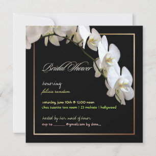 PixDezines orchids/phalaenopsis Invitation