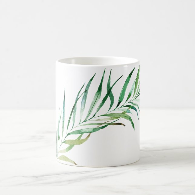 PIXDEZINES PALM FRONDS COFFEE MUG (Center)
