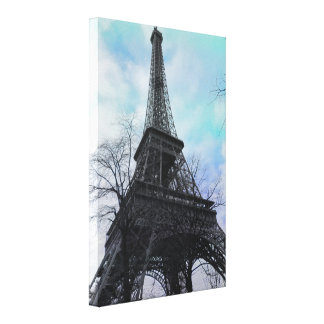 Eiffel Tower Wrapped Canvas Prints | Zazzle.co.uk