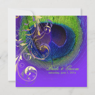 PixDezines Peacock Eye+filigree swirls/diy event! Invitation