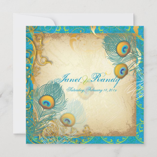 PixDezines peacock feather/aqua/turquoise (Front)