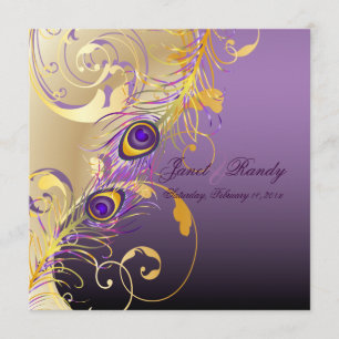 PixDezines peacock pzazz filigree+swirls/DIY Invitation