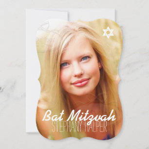 PixDezines photo mitzvah/diy colour Invitation