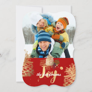 PixDezines pinecones/gold//holiday cards