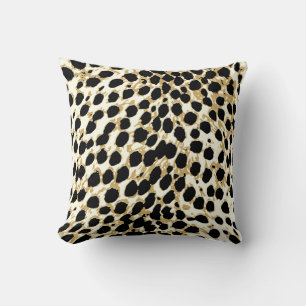 PixDezines pink cheetah/diy colours Cushion