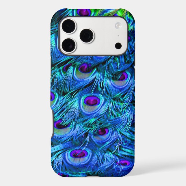 PixDezines Psychedelic Peacock Case-Mate iPhone Ca (Back)
