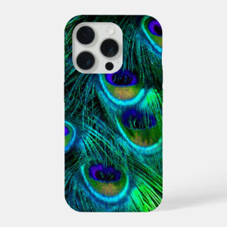 PixDezines Psychedelic Peacock iPhone 15 Pro Case