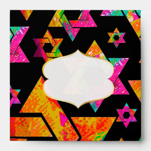 PixDezines Psychedelic Stars..of David, Envelopes