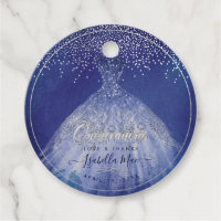 PixDezines Quinceanera Blue Ombre