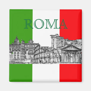 PixDezines Roma, Rome... travel souvenir gifts Magnet