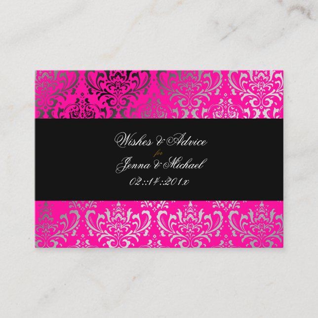PixDezines Rossi Damask, Advice Cards (Front)