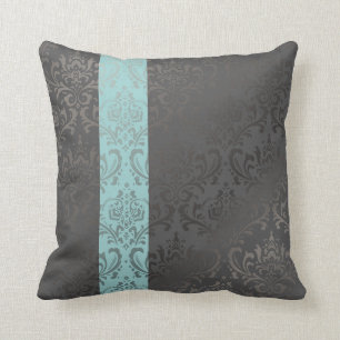 PixDezines rossi damask/diy background colours Cushion