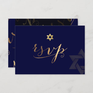 PixDezines rsvp DIY colour, Bar Mitzvah Invitation